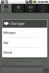chat type